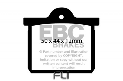 EBC DP137 standaard Remblokken