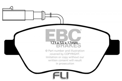 EBC DP1384_2 standaard Remblokken
