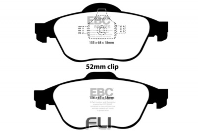 EBC DP1394 standaard Remblokken