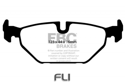 EBC DP1405 standaard Remblokken