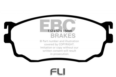 EBC DP1411 standaard Remblokken