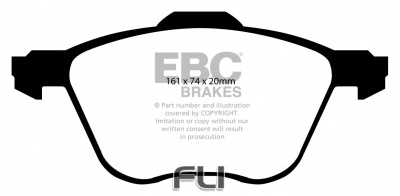 EBC DP1413 standaard Remblokken