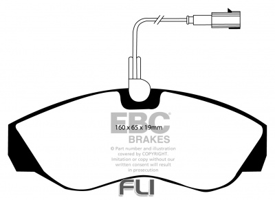 EBC DP1418 standaard Remblokken