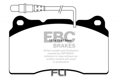 EBC DP1419 standaard Remblokken