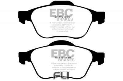 EBC DP1421 standaard Remblokken