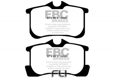 EBC DP1422 standaard Remblokken