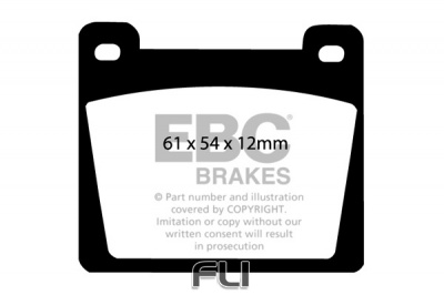 EBC DP142 standaard Remblokken