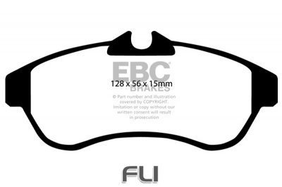 EBC DP1435 standaard Remblokken