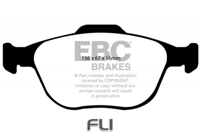 EBC DP1444 standaard Remblokken