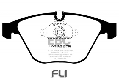 EBC DP1449 standaard Remblokken