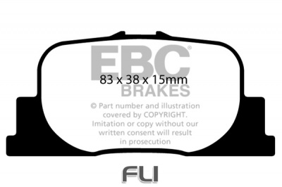 EBC DP1456 standaard Remblokken