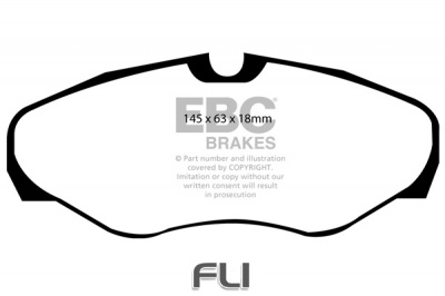 EBC DP1461 standaard Remblokken