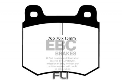 EBC DP146 standaard Remblokken