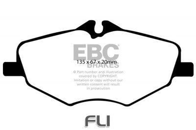 EBC DP1488 standaard Remblokken