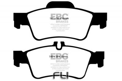 EBC DP1491 standaard Remblokken