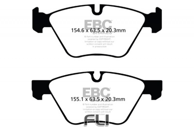 EBC DP1493 standaard Remblokken