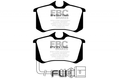EBC DP1497 standaard Remblokken