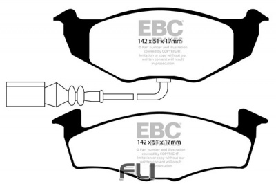 EBC DP1498 standaard Remblokken