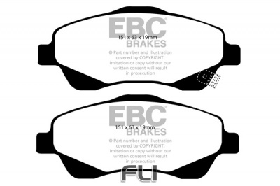 EBC DP1499 standaard Remblokken