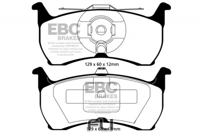 EBC DP1504 standaard Remblokken