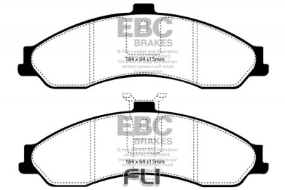 EBC DP1505 standaard Remblokken