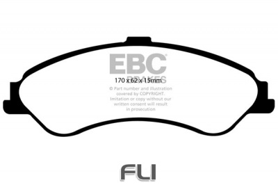 EBC DP1507 standaard Remblokken