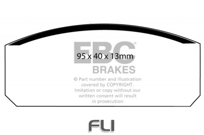 EBC DP150 standaard Remblokken