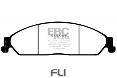 EBC DP1511 standaard Remblokken
