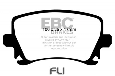 EBC DP1518 standaard Remblokken