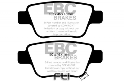 EBC DP1519 standaard Remblokken