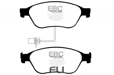 EBC DP1535 standaard Remblokken
