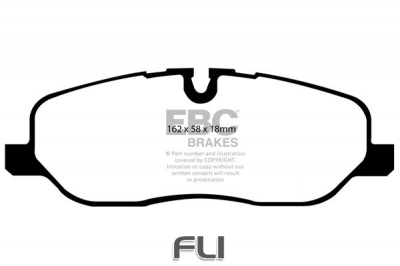 EBC DP1541 standaard Remblokken