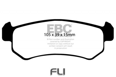 EBC DP1548 standaard Remblokken