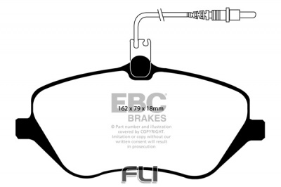 EBC DP1550 standaard Remblokken