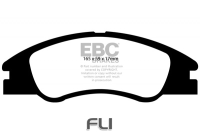 EBC DP1568 standaard Remblokken