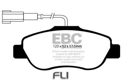 EBC DP1573_2 standaard Remblokken