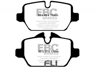 EBC DP1576 standaard Remblokken