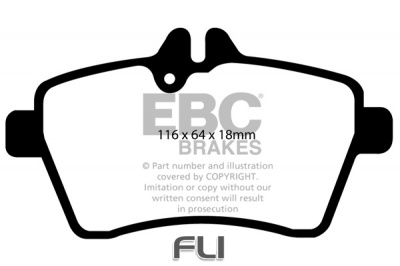 EBC DP1579 standaard Remblokken