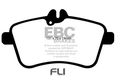 EBC DP1580 standaard Remblokken