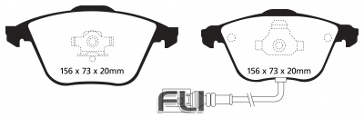 EBC DP1594 standaard Remblokken