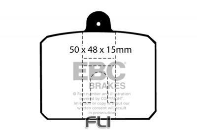 EBC DP159 standaard Remblokken