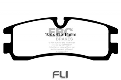 EBC DP1621_2 standaard Remblokken