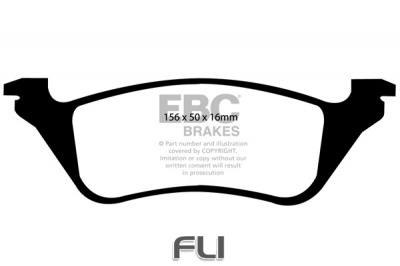 EBC DP1629 standaard Remblokken