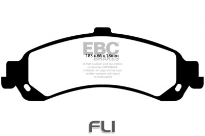 EBC DP1635 standaard Remblokken