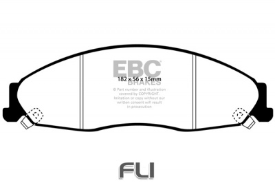 EBC DP1645 standaard Remblokken