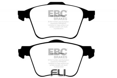 EBC DP1690 standaard Remblokken