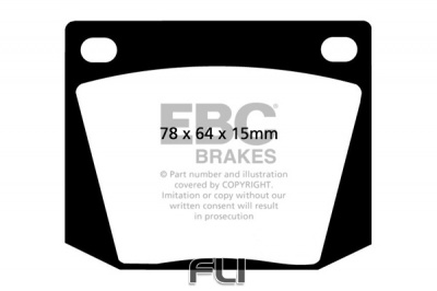 EBC DP169 standaard Remblokken