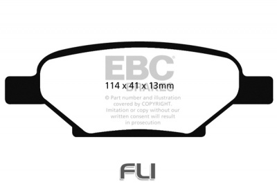 EBC DP1704 standaard Remblokken