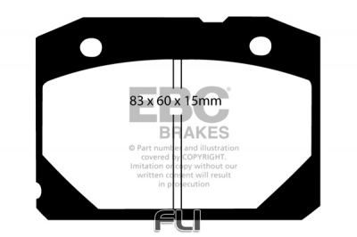 EBC DP172 standaard Remblokken