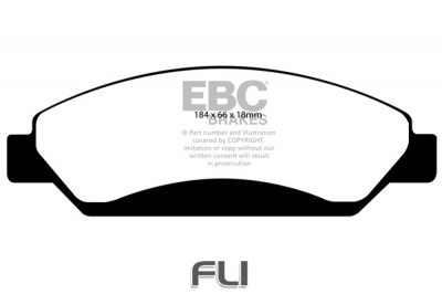 EBC DP1742 standaard Remblokken